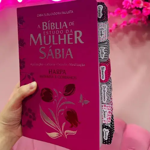Foto do produto Bíblia Da Mulher Sábia - ESTUDO