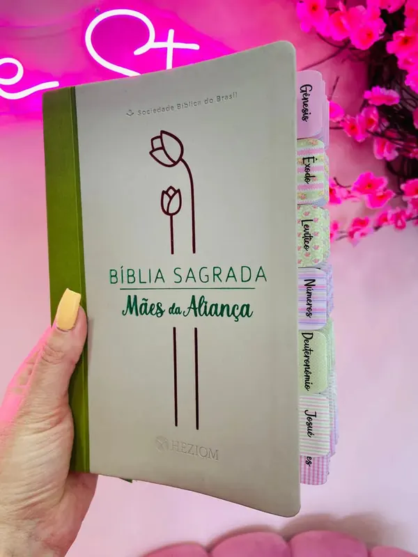 Capa do livro Bíblia Sagrada Mães da Aliança